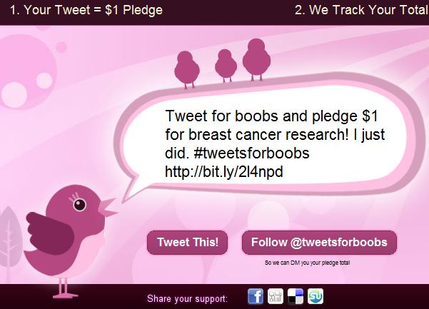 Tweet For Boobs